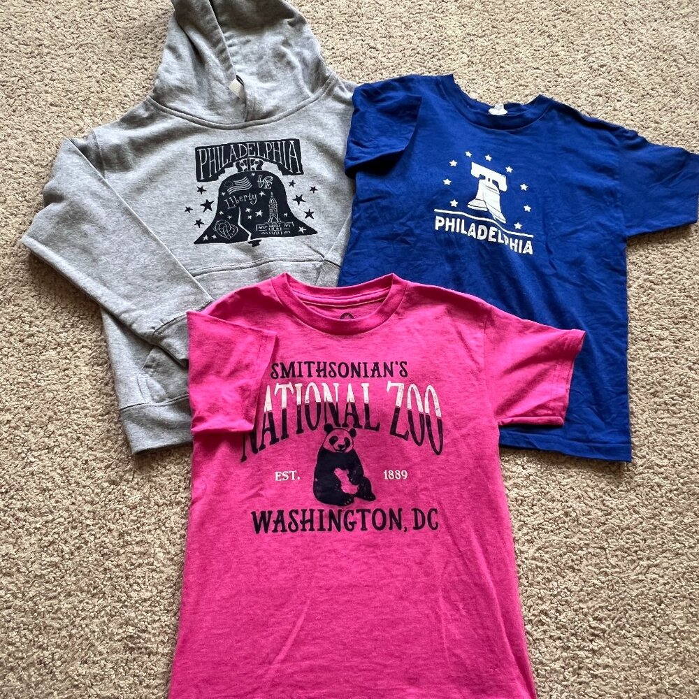 New T-shirts & hoodie bundle-S